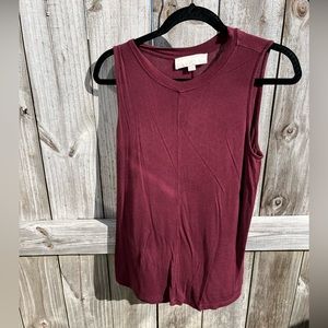 Sleeveless Knit Small LOFT Top